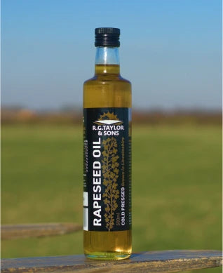 Cold Pressed Lincolnshire Rapeseed Oil, 500ml