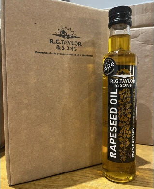 6 pack of 250ml plain rapeseed oil