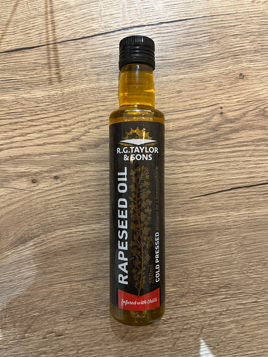 Chilli Infused Cold Pressed Rapeseed Oil